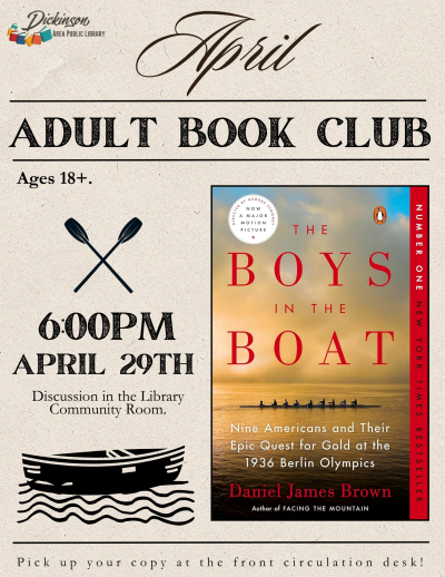 Adult Book Club Poster