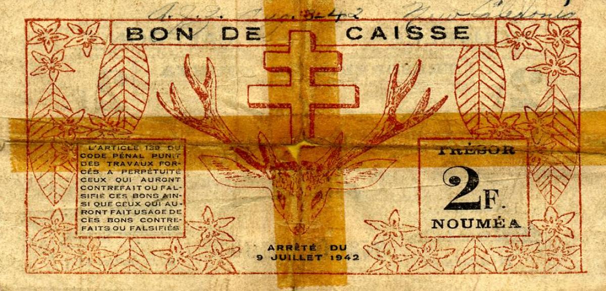 paper money from new caledonia