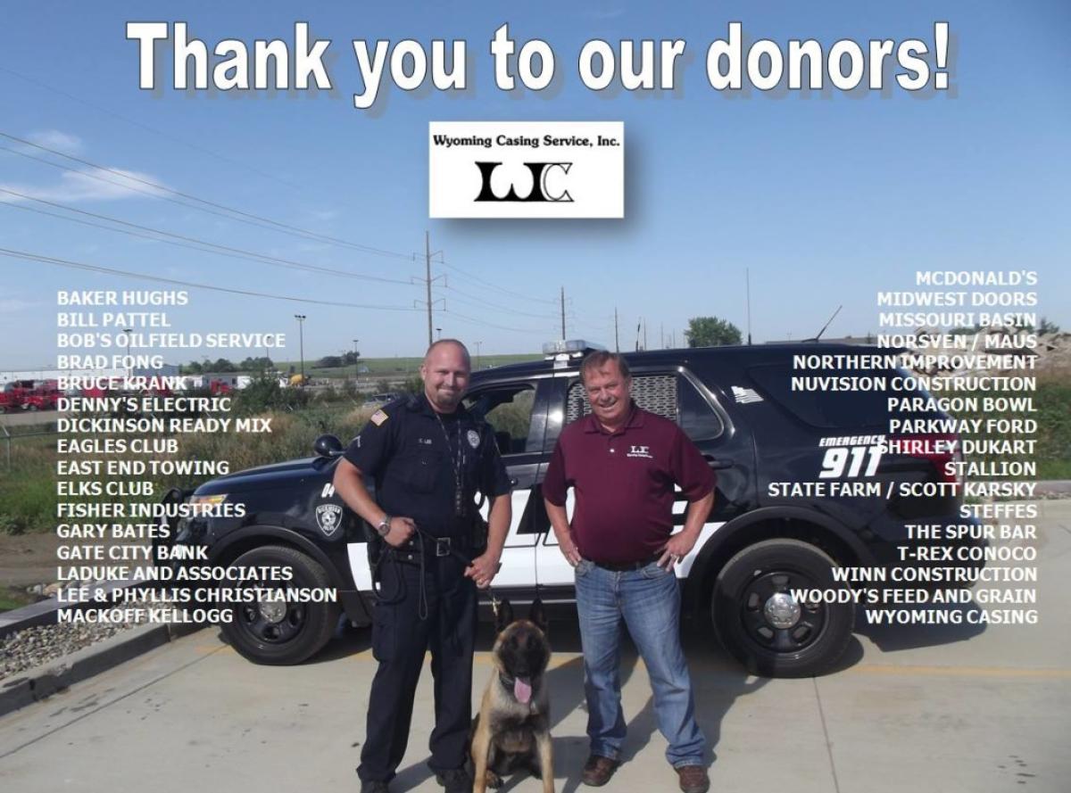 k9 donors