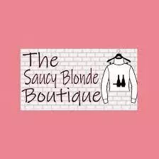 THE SAUCY BLONDE BOUTIQUE logo