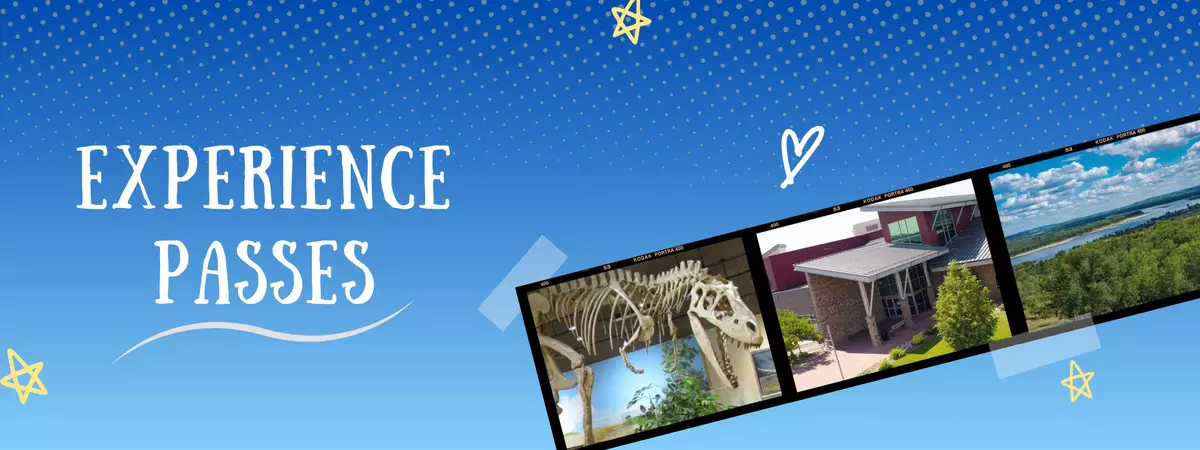 Experience Passes for checkout at the main level desk