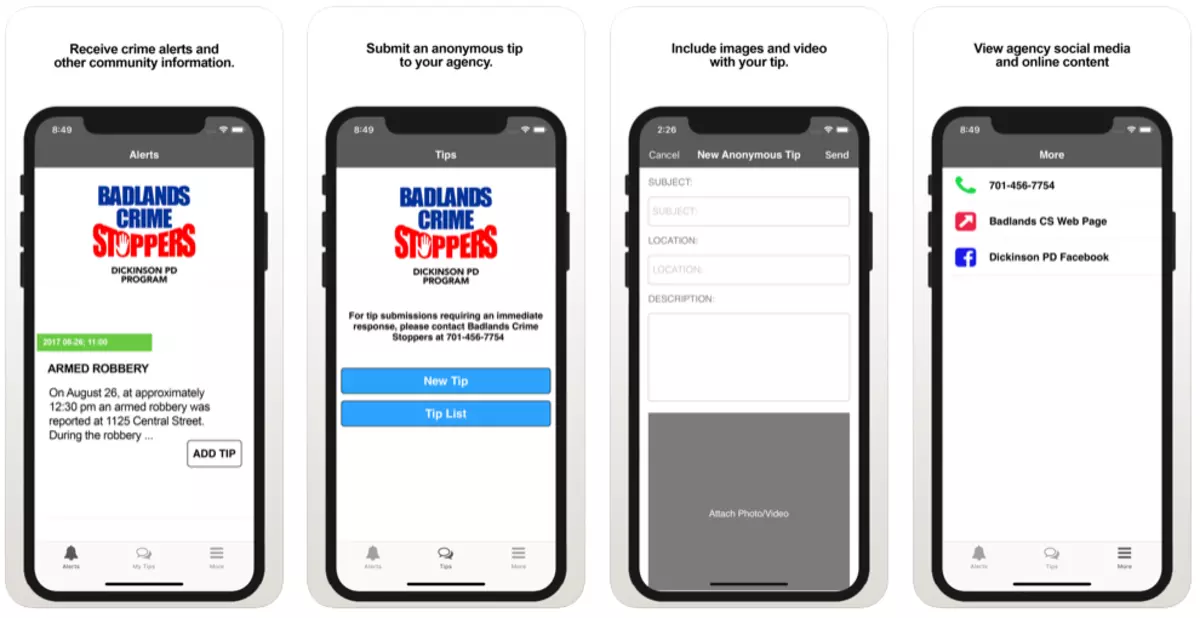 Phone app instructions