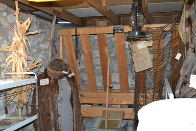 Animal quarters in the Stone House
