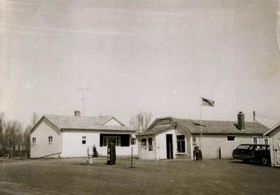 The store when it was in operation. Photo courtesy of the Baranko Family.