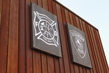 Police and Fire Department Emblem