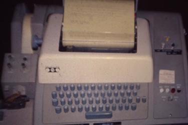 1970s Teletype System – aka “The Wire”