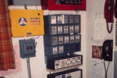 1970s Alarm Panel and Civil Defense Siren