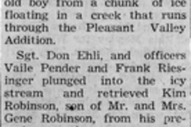 Several unique articles from the Dickinson Press.