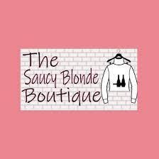 THE SAUCY BLONDE BOUTIQUE logo