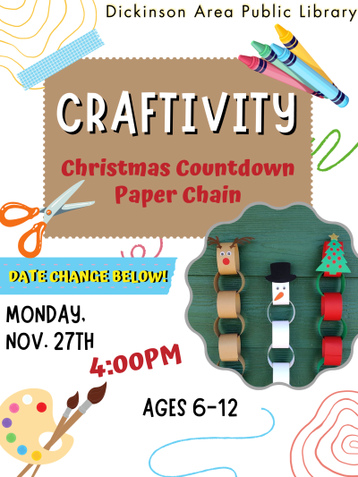 Craftivitiy: Christmas Countdown Paper Chain