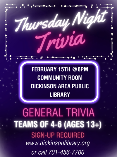 Thursday Night Trivia Poster