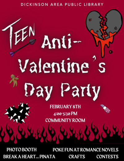Anti-Valentine's Party Poster