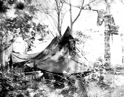 camp scene on guadalcanal