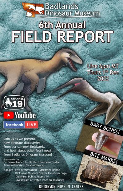 2022 field report poster