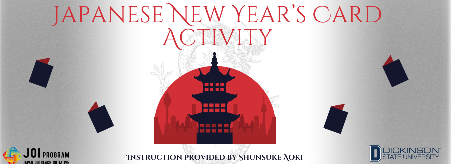 Japanese New Year's Card Activity for ages 10+